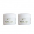 Duo Crema Hidratante Facial de Aloe Vera 200ml