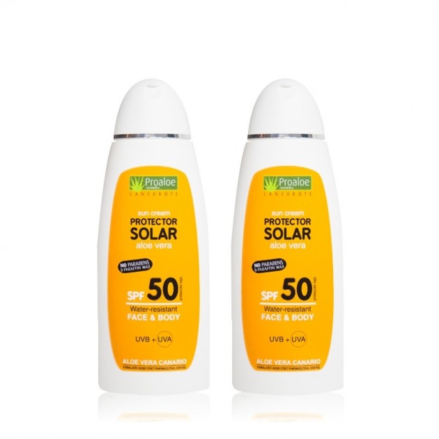 Duo Pack Protector Solar con Aloe Vera SPF 50 200ml