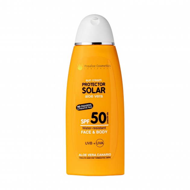 Protector Solar con Aloe Vera SPF 50 200ml