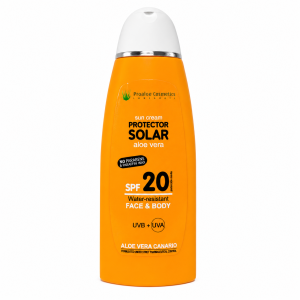 Crème Solaire à l’Aloe Vera SPF 20 200 ml
