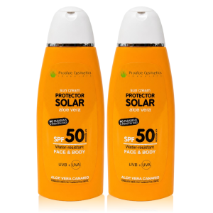 Duo Pack Aloe Vera Sonnenmilch LSF 50 200ml