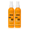 Duo Pack Spray Protecteur Solaire Avec Aloe Vera SPF10 200ml