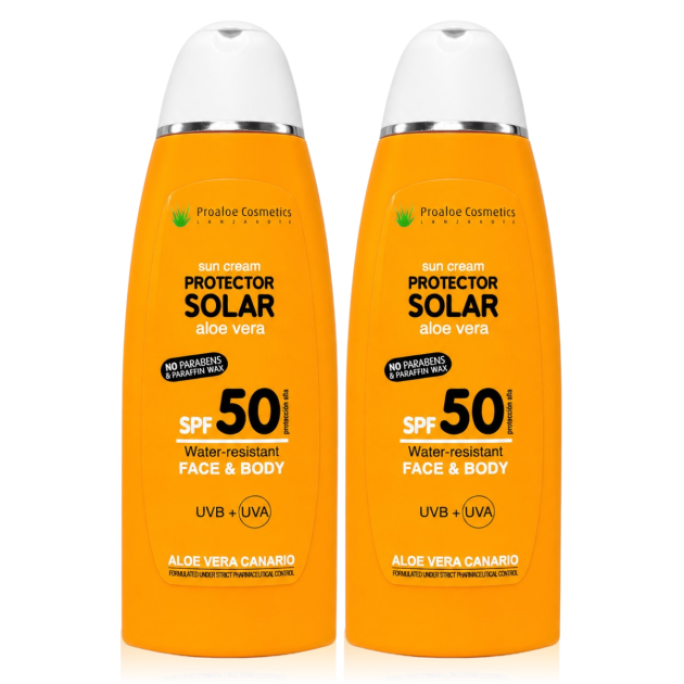 Duo Pack Aloe Vera SPF50 Sun Cream 400ml