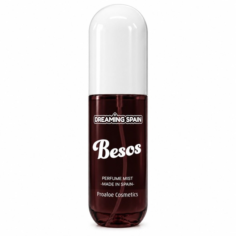 Dreaming Spain Besos Perfume Mist 100ml, brume parfumée corps et cheveux au parfum romantique